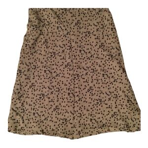 Casual Corner size 4 geometric lined midi skirt